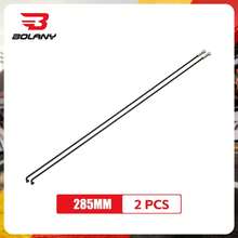BOALNY BOLANY Bicycle Black Elbow Spokes 283mm/285mm/290mm 2PCS MTB Wheel Set Parts For Mountain Road Bikes 2mm Diameter - Black - View 10