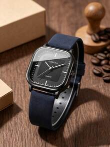 3-Piece Men's Gift Set: Watch, Wallet And Pen – Men's Business Gift - Blue - View 4