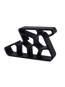 1 pieza Tope de puerta de silicona hueco en cuña, bloqueador de puerta a prueba de viento sin perforación, tope de puerta antideslizante y antichoque para puerta corrediza, dormitorio, hogar y oficina - Multicolor - Ver 5