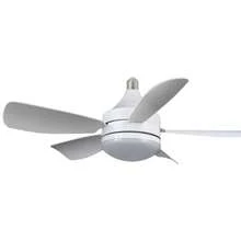 Ceiling Fan With Remote Control, Small LED Bulb Fan, Creative Fan Bulbs For Replacement, Ambient Light For Home, Bedroom, Super Quiet, Strong Wind, E27 Light Head, With Memory Function - Multicolor - View 7