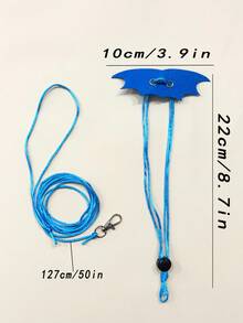 Small Pet Leash With Bell, Angel Wings Bee Bat Multiple Styles, Suitable For Hamsters Squirrels Golden Hamsters Guinea Pigs Fancy Rats Rabbits And Various Small Pets For Outdoor Outings - Multicolor - View 16
