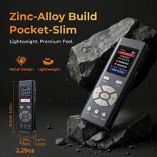 Digital Voice Recorder With Playback Function, Zinc Alloy 8GB Voice-Activated Recording Device, 68 Hours Recording, 1536Kbps Clear Audio, Portable Mini Recorder For Lectures, Meetings, University, Interviews - 查看 4