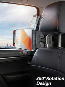 Car Backseat Headrest Tablet Holder, Car Seat Phone Mount, Suitable For Most Tablets And Phones, Convenient And Easy To Use - Multicolor - View 7