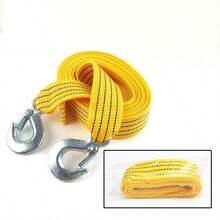 1pc 150-Inch Durable Nylon Tow Rope With Storage Bag - Heavy Duty Towing Rope For Emergency Vehicles And Off-Road Use - Multiple Styles - View 5