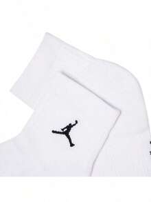 Nike 男款女襪 日常舒適運動休閒襪 DX9655-902 - 黑白/黑白/健身紅黑 - 查看 7