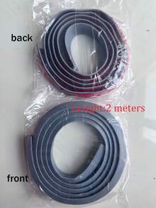 1个硅胶自粘式厨房水槽边缘止水条，1米/2米浴室盥洗台面防水屏障，家用自粘式止水条 - 彩色 - 查看 19