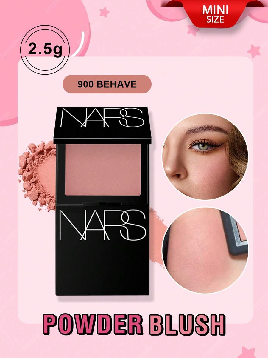 NARS Blush Powder - BEHAVE - Net Wt 0.09 Oz / 2.5g - Mini Size BEHAV - View 1