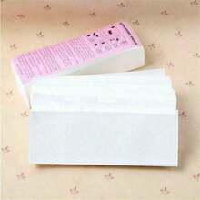 200/100/50/10pcs Body, Face And Eyebrow Wax Strips, Non-Woven Wax Strips, Suitable For Salon And Home Use, Suitable For Arms, Legs, Underarms, Bikini, Brazilian Waxing, Face And Full Body Hair Removal, Hair Salon Products And Accessories - Upgraded Version - View 3