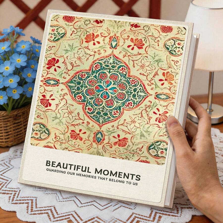 6 Zoll 200 Taschen Großes Fotoalbum zum Einschieben, Familien-Sammelalbum, Foto-Aufbewahrungsbuch für Paar und Babys, geeignet für Familie, Hochzeit, Jahrestag, Reisen, Abschluss, ideales Geschenk