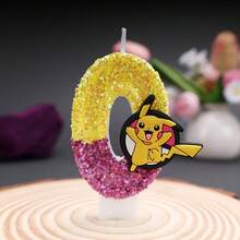 節日派對蛋糕甜點裝飾數字蠟燭 聖誕萬聖節生日派對氛圍裝飾蠟燭 - 1pcs - 查看 3