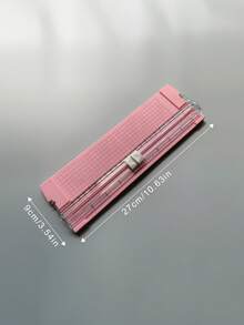 A4 Small Paper Cutter, Multifunctional Cutting Tool For Office And Home, Student Crafting, Scrapbooking, Portable ID Photo Trimming, Photo Cutting Machine, Art Utility Knife - Single Piece - View 3