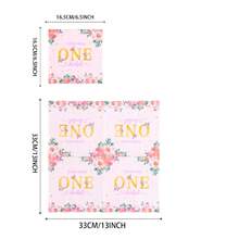 25/50/100pcs Pink 1st Birthday Party Napkins, Birthday Party Napkins, Suitable For Birthday Party, Gift Party, Wedding, Theme Party, Baby Shower, Bridal Shower, Wedding And Afternoon Tea Table Decoration - Multicolor - View 6