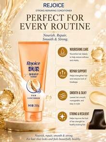 Rejoice Piao Rou 強韌修復護髮素 200g，強化髮質、滋養髮絲、修復受損髮質、減少斷裂，讓頭髮強韌有彈性，適合受損髮質 - Strong&Repairing Conditioner - 200g - 查看 9