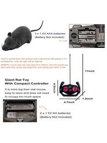 Wireless Remote Control RC Mouse Toy, Cat & Dog Interactive Toy - Provide Entertainment And Stimulation For Your Pets! - Mouse Toy - View 6