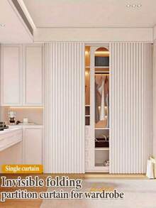 Foldable Partition Curtains And Shower Curtains, Easy To Install, With A Bohemian Style, No Need For Rods, Fashionable Light-Blocking Curtains, Space-Saving Home And Commercial Partitions, Vivid Artistic Design, Washable Polyester Fabric - 240 Partition Curtain - View 7