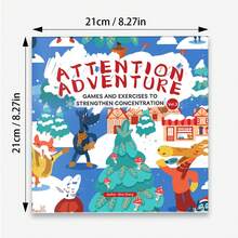 Attention Adventure Hidden Objects Activity Book, Picture Search Puzzle Workbook With Focus Training, Observation Games And Concentration Exercises - Multicolor - View 10