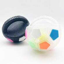 1pc/2pcs Soccer Ball Pet Vocal Toy, Durable TPR Material, 5.51inch Dog Toy With Carrying Handle, Suitable For Throwing And Dribbling, Interactive Pet Toy, Sturdy And Durable, Suitable For All Sizes Of Dogs - Multicolor - View 14