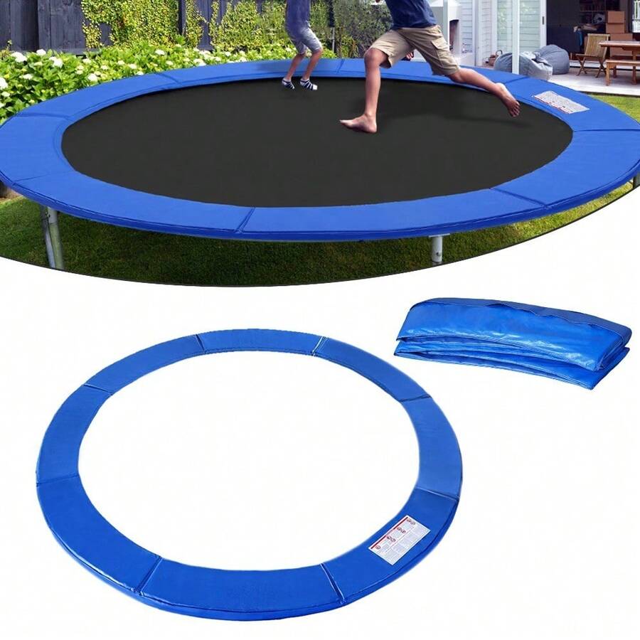 SAILUN Replacement Trampoline Edge Cover Spring Cover Surround Pad Foam Padding Edge Protection Universal Trampoline Accessories Fit 8ft/10ft/12ft Trampoline Frame, Blue - 12ft - View 1
