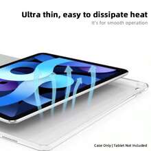 Casing Pelindung Tablet 3 Lipat, Kompatibel dengan Honor Pad X8a, Tekstur Matte, Fitur Tidur/Bangun Cerdas, Slot Pena, Perlindungan Penuh Tahan Guncangan, Kompatibel dengan Honor Pad X9a/X9 Pro 11.5 Inch 2025 Tablet Shell, Casing Tab M11, Kompatibel dengan MatePad 11.5 S 2026, Casing MatePad, Kompatibel dengan MatePad SE 11 Inch, Pad2 11 Inch/ Pad SE 11 Inch Tablet Protective Shell, Kompatibel dengan Casing Pelindung Tablet iPad Generasi ke-10 - Berwarna merah muda - View 8