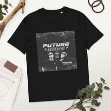 Camiseta Orgánica FUTURE RAVE de Morten y David Guetta - Negro - Ver 1