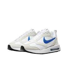 Nike Air Max Dawn Retro Round Toe American Style Air Cushioning Shock Absorbent Wear-Resistant Lightweight Rebound Low-Top Casual Shoes For Men - White Blue - View 6