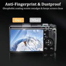3pcs Screen Protector For Fujitsu GR3 HDF/GR3X HDF/Gr3/Gr3 Iii Camera, 9H Hardness Tempered Glass, Ultra-Sensitive Touch, Easy Installation Bubble-Free, New Design, Camera Protection Set. - View 5
