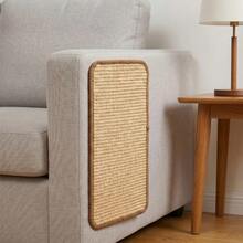 A Multi-Functional Sisal Cat Scratching Pad That Can Be Mounted On The Wall, Provides A Standing Sofa Corner Protector, Is Durable, And Does Not Shed Fibers. The Perfect Tool For Cats To Sharpen Their Claws. - 20*40 () - View 2