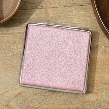 1PC Women Glitter Bling Metal Cigarette Case Portable Crush Resistant Cigarette Holder Box Holds 20 Cigarettes Ladies Party Daily Use - Multicolor - View 7