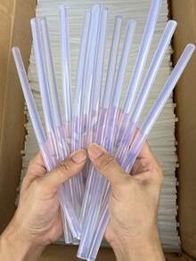2-100支透明熱熔膠棒 0.28 X 7.87 英吋 高黏度 多用途透明黏著膠棒，適用於大多數熱膠槍，適合DIY手工、居家修繕、包裝、工作坊操作、手工製作及各種日常居家使用 - 多色 - 查看 6