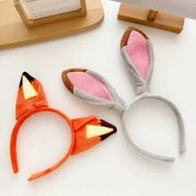 Crazy Animal Headband Cute Rabbit Ears Headpiece Cartoon - Multicolor - View 8