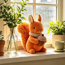 1件 DIY 手作松鼠娃娃圖案，手作娃娃模板，簡單縫製圖案適合初學者，簡單 DIY 模板（僅含縫製模板，不含娃娃，不含縫製材料包） - 松鼠CR740 - 查看 4