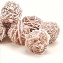 1/2/3/5pcs Natural Desert White Rose Raw Stone, Gypsum Type Natural Raw Stone, DIY Jewelry, Indoor Decor Stone, Aromatherapy Diffuser Stone Crystal, Premium Jewelry Decoration Sample, Bring Good Luck, Meditation Chakra Yoga Crystal, Best Holiday Gift - Natural Desert White Rose Gemstone - View 3