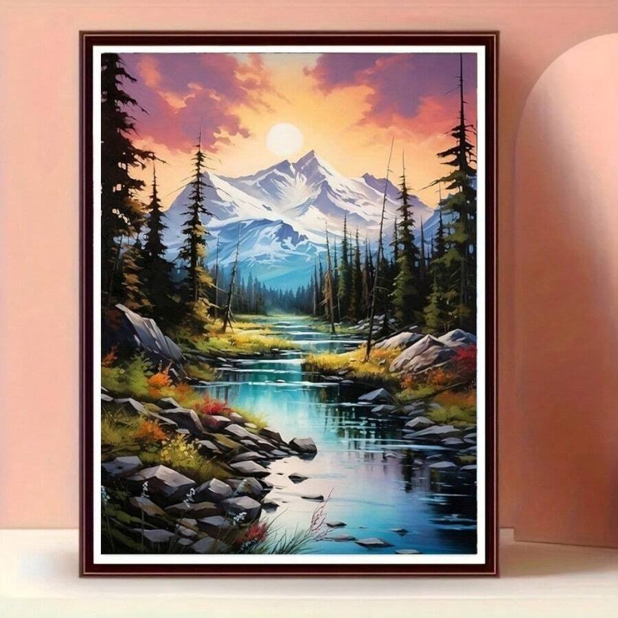 New Arrival! 5D Full Round Diamond Painting Kit, Multiple Sizes Available, Clear Letters, Vibrant Colors, Many Patterns To Choose From, Suitable For Adults And Beginners DIY Frameless Diamond Painting, Spring Home Wall Decor Craft, Graduation Gift