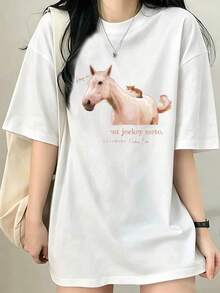 Women T-Shirts - White - View 1