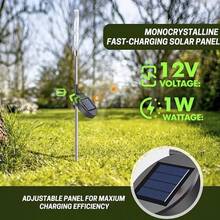2pcs Solar Reed Lamp Bubble Stick RGB Color Acrylic, Outdoor Courtyard Park Landscape Point Lawn Plug In Landscape Lamp, Garden Lights For Yard, Easy Installation - Solar Crystal Rod - View 12