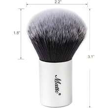 Kabuki Brush Setting Powder Foundation Brush Bronzer Powder Highlighter - Gris - Ver 5