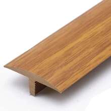 1pc 1m/39.37inch T-Shaped PVC Flooring Transition Strip - Easy Installation,Durable Threshold Seal For Hardwood & Laminate Floor - A - View 5