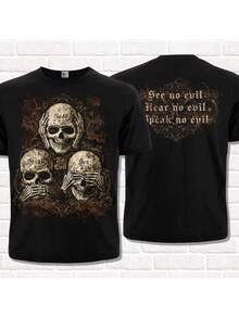 Men T-Shirts - Black - View 1