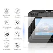 3pcs Screen Protector For Fujitsu GR3 HDF/GR3X HDF/Gr3/Gr3 Iii Camera, 9H Hardness Tempered Glass, Ultra-Sensitive Touch, Easy Installation Bubble-Free, New Design, Camera Protection Set. - View 3