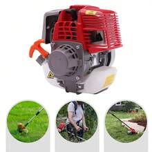 SENDERPICK 4-Stroke Gasoline Engine Pull Start Gasoline Engine Single Cylinder 4-Stroke Engine - Red - View 2