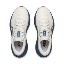 Zapatillas de running Li-Ning YUEYING 6 para hombre con amortiguación optimizada, diseño de puntera ancha, adecuadas para competición profesional en clima cálido, ARHW017 - gris tiza - Ver 6