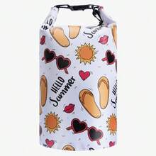 Outdoor Waterproof Bag Waterproof Bucket Bag Rafting Waterproof Storage Bag Stream Trekking Waterproof Backpack Beach Waterproof Bag Digital Print Bag - Multicolor - View 9