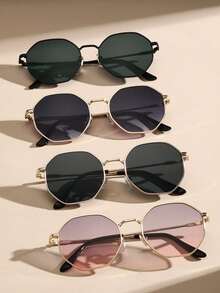4pcs Black and Gold Double Gray Pink Combination