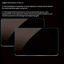 3 piezas Protector de pantalla de vidrio templado, grosor ultra delgado, dureza 9H. Compatible con cámaras NEX-5R/NEX-5C/NEX-3N/RX100/RX1/S2/A1/A7S3/A7R3A Protector de vidrio templado. - Ver 6