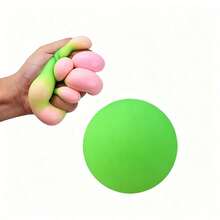 1pc Creative Color-Changing Flour Ball, Moldable Fluid Daifuku Squeeze Toy, Stress Relief Venting Tofu Ball Slow Rebound Squeeze Toy, Rainbow Color-Changing Flour Ball, Slow Rebound Venting Ball, Creative Squeeze Color-Changing Flour Ball Squeeze Toy, Stress Relief Venting, Teenager And Adult Venting Toy, Birthday Gift, Holiday Gift - Multicolor - View 12