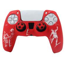 Football Themed Board Game Accessory Controller Skin Cover For Playstation 5 Controller, RALAN 1 Controller Protector Case+2 Customised Thumb Grips Caps - View 17