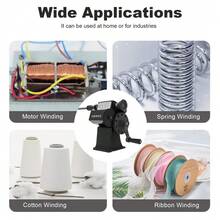 Dual Purpose Manual Coil Winding Machine Counter Wire Winding Tool 0-99999 - - Default - View 2