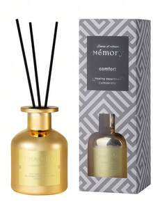 Difusor de varillas de 150ml con botella de espejo dorado & plateado, aroma cítrico floral amaderado, tapa de metal, fragancia para el hogar para dormitorio, baño, sala de estar, oficina, hotel, decoración de lujo - Modelo regular - Ver 6
