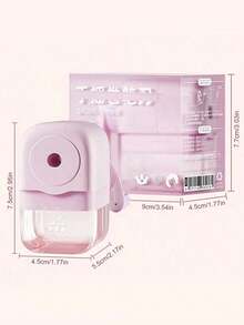 Hand-Crank Pencil Sharpener, No Battery Required, 4 Colors Available, 5-Level Adjustable Pencil Tip, ABS Material, Suitable For Students, Home And Office, Can Be Used As Birthday Gift, Back To School Gift, Etc. - Multiple Styles - View 3