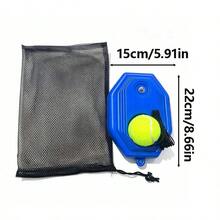 1pc Tennis Training Trainer With Rope, Pickleball Solo Practice With Automatic Return, Professional High Elasticity Fixed Portable Base, Speed And Agility Training Ball With Base - Multicolor - View 11
